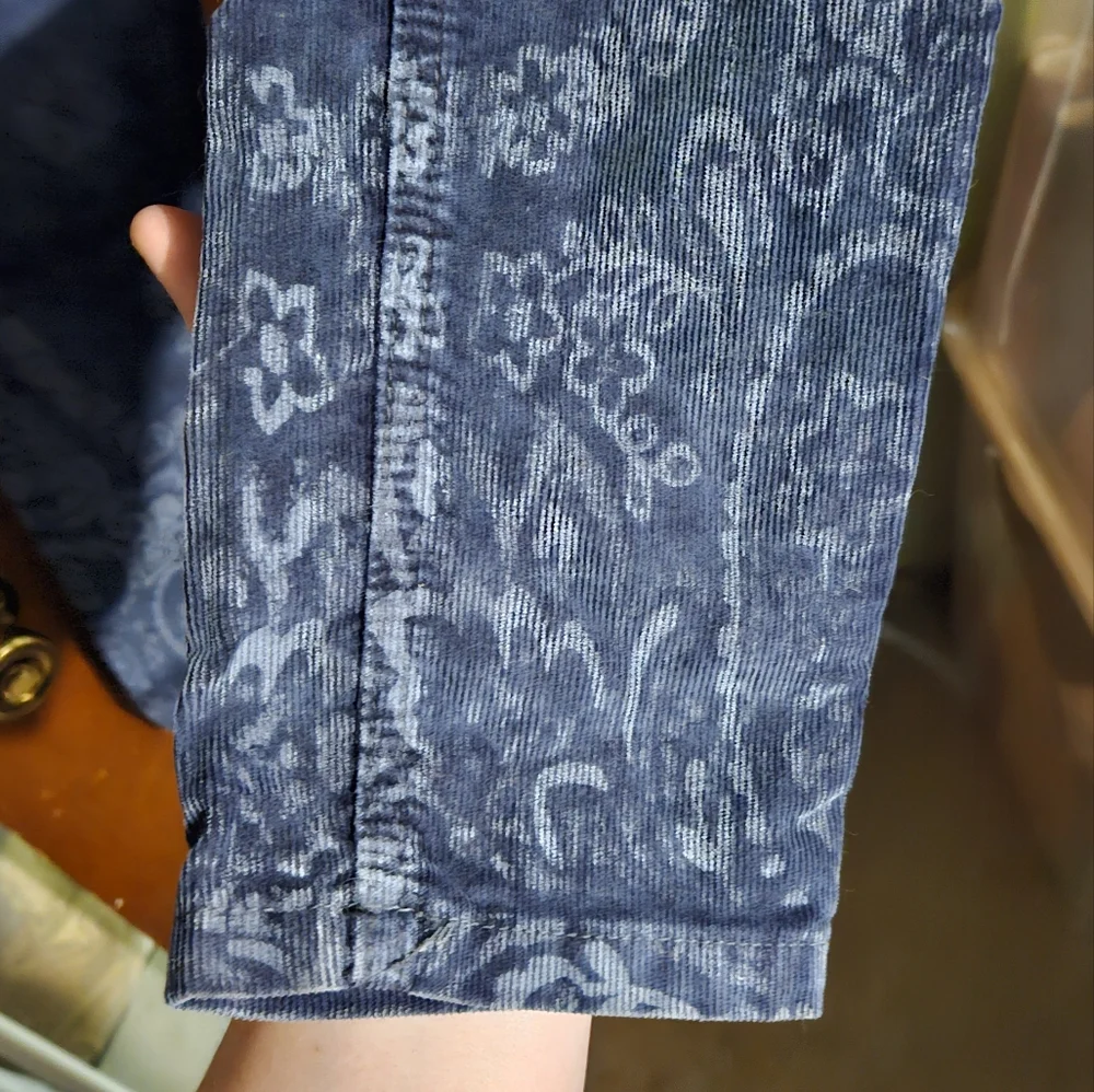 FP Blue Patterned Pants - Picture 4 of 10